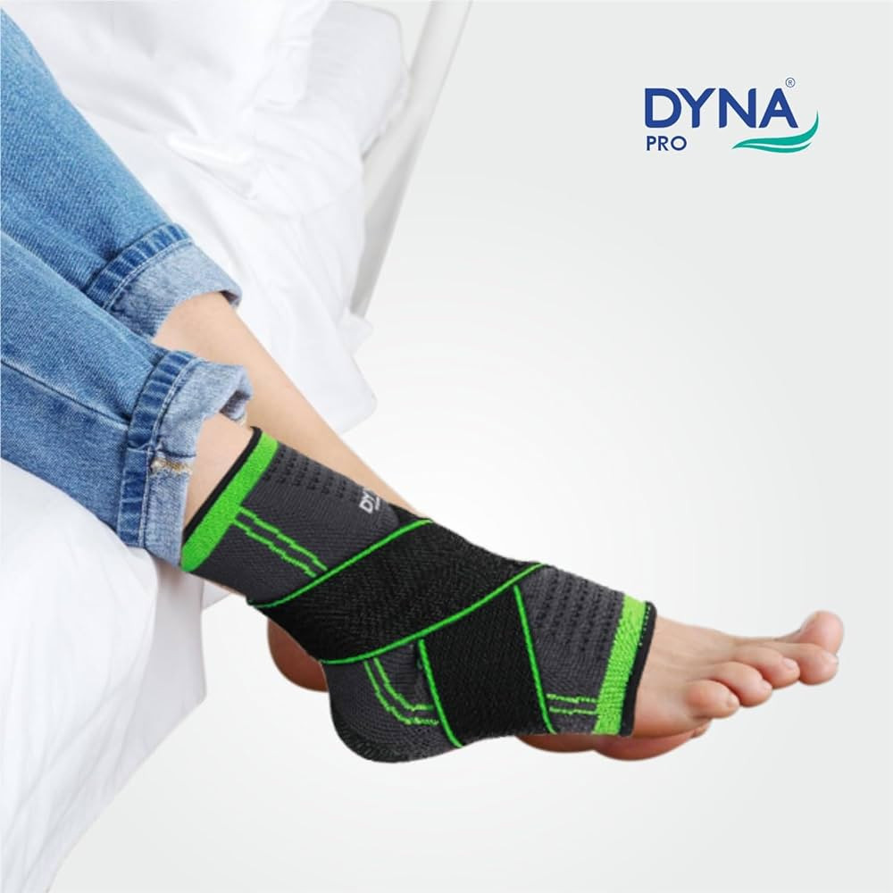DYNA  PRO ANKLE SUPPORT WITH STRAP XL 2530