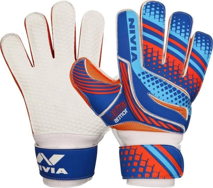 NIVIA ARMOUR GOAL KEEPER FOOTBALL GLOVES-L